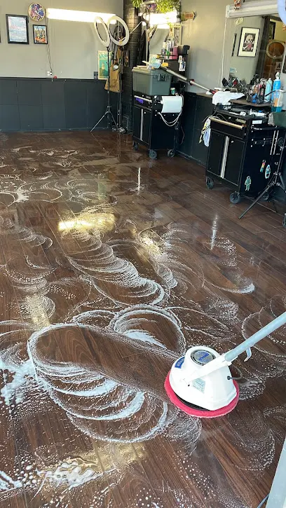 A flooded commercial space being restored in Olympia, WA